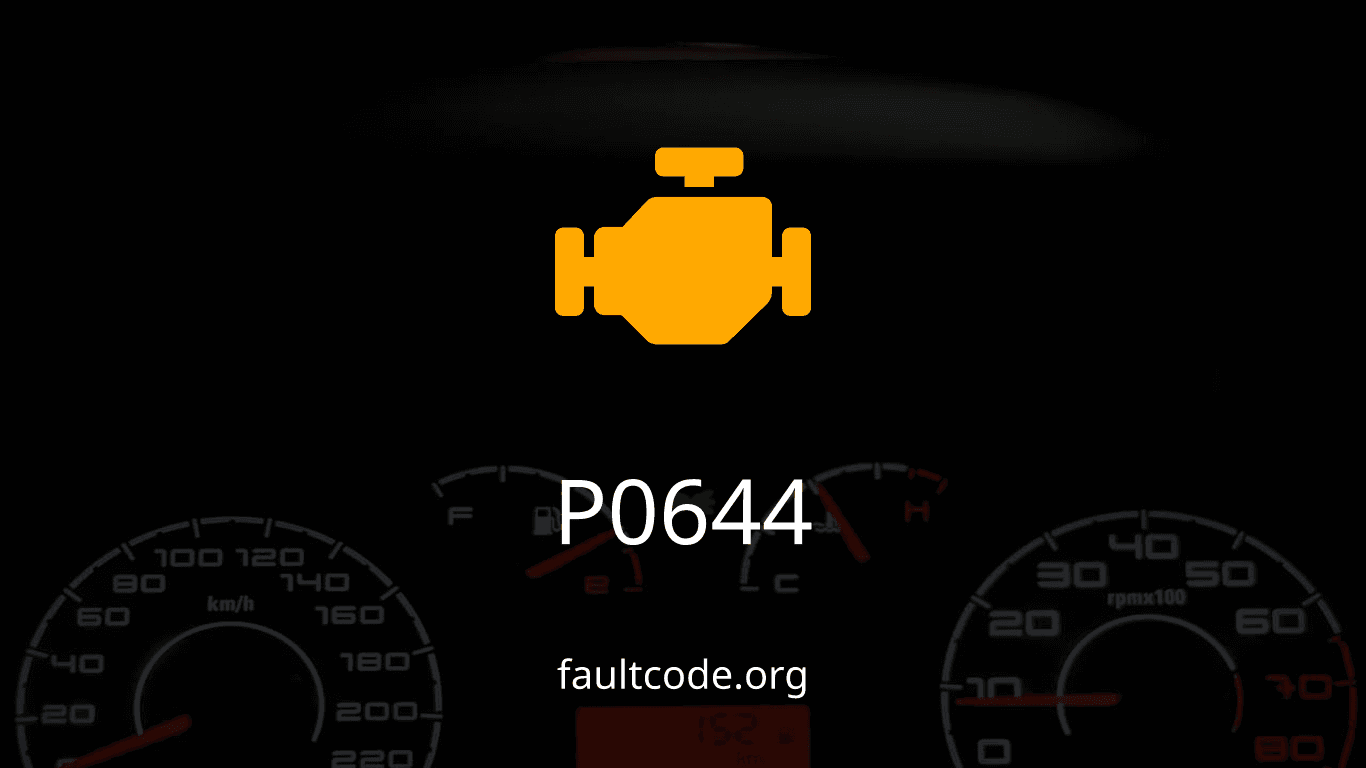 P0644 Driver Display Serial Communication Circuit