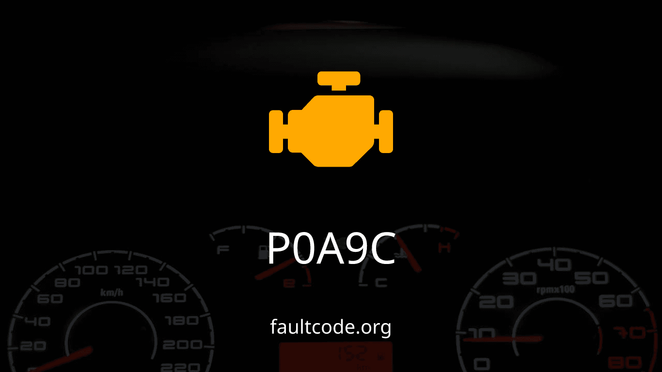 P0A9C Hybrid Battery Temperature Sensor "A" Range/Performance