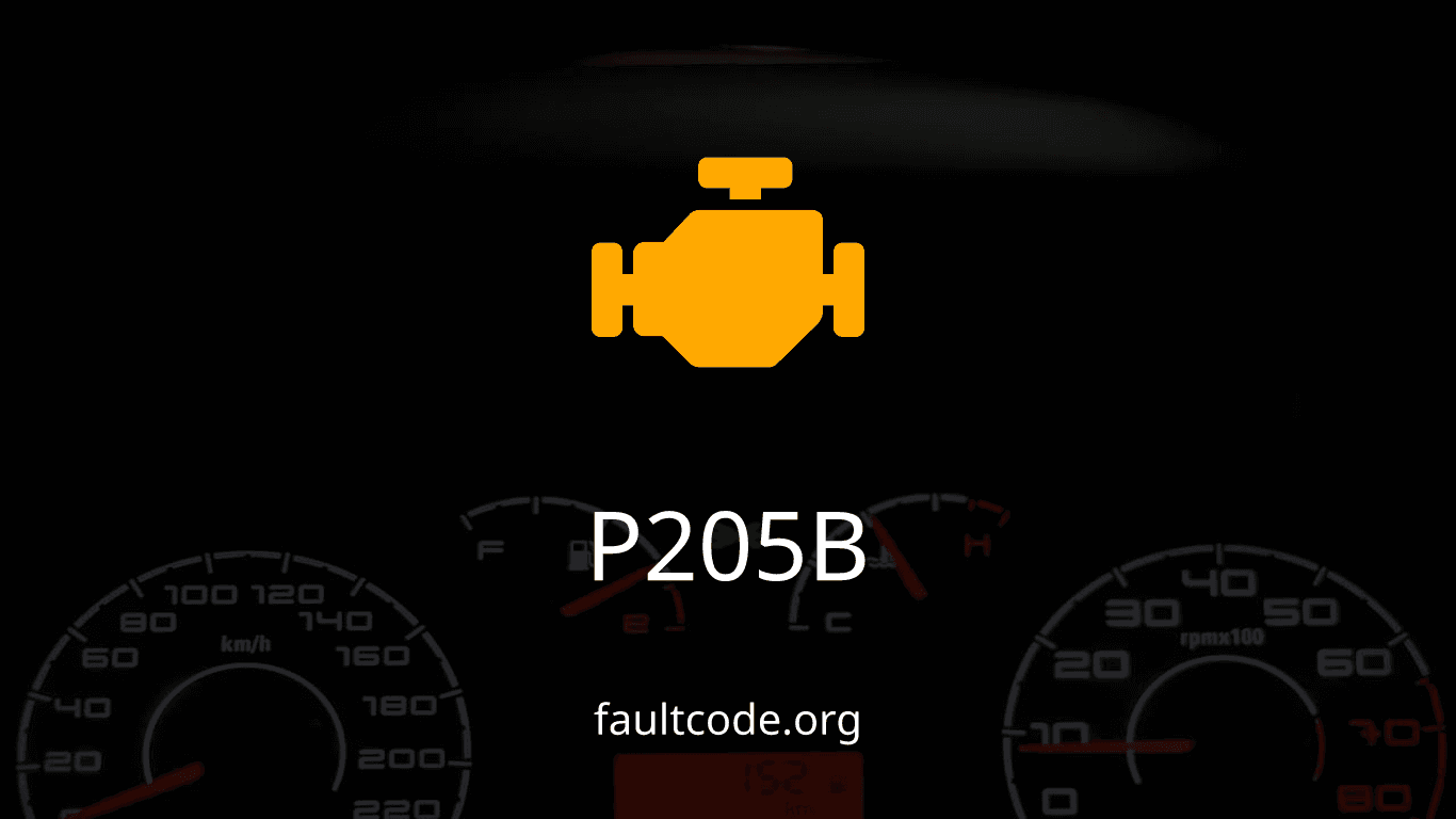 P205B Reductant Tank Temperature Sensor Circuit Range/Performance