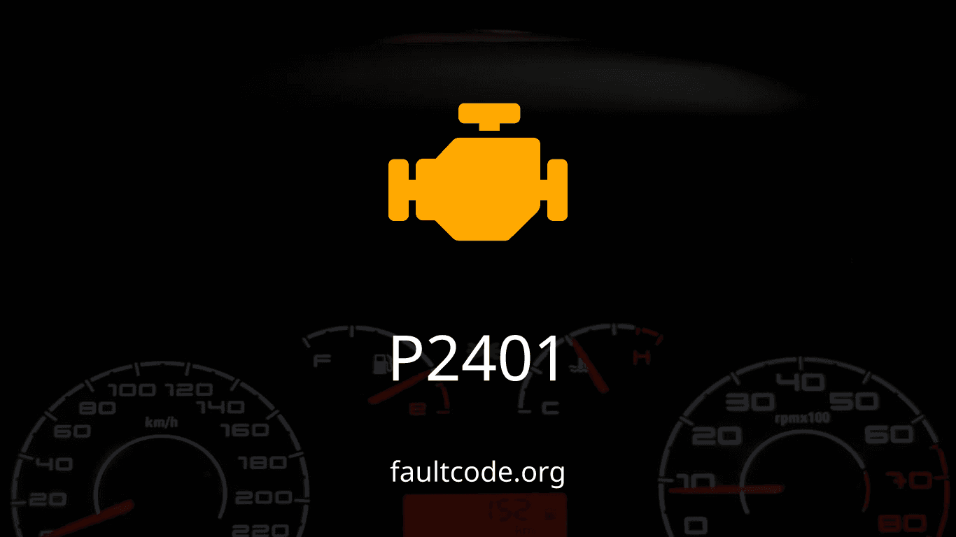 P2401 Evaporative Emission System Leak Detection Pump Control Circuit Low
